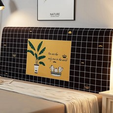 빈테리어 심플한 디자인 침대 헤드 커버, TYPE 03, 1개