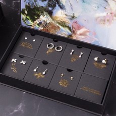 디아더컬러 일주일패키지 하객룩 파티 귀걸이 주얼리 세트