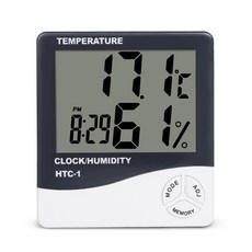 幸福農夫數位溫濕度計 一般型, 混色, 1個