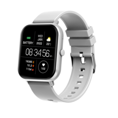 라플루 웨어러블 통화 스마트워치 RS-05, 실버, 46mm, 블루투스