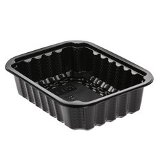 密封容器 黑色 900ml DS-19155, 1入, 600個