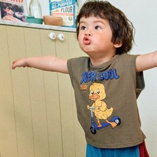 FirstBlue 兒童用透氣超涼感背心T恤