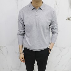 Ador 經典鈕扣領亨利領羊絨長袖針織衫 (ZR)