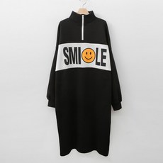 슈가펀 밀러드 기모 아노락 롱 원피스