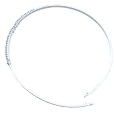 Maison Textile 可彎曲可剪裁窗簾彎軌, 白色