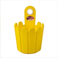 Lagenda 迷你懸掛式彩色花盆架, 黃色, 1個