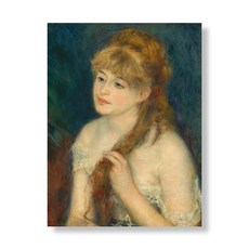 소소한감성 캔버스 프린팅 액자 명화시리즈 오귀스트 르누아르 SSO-Ar14, 우드