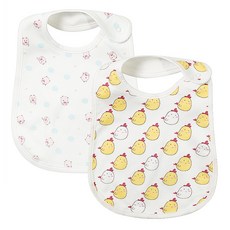 小豬小雞圍兜2件組