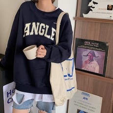 Elsso 女款天使寬鬆大學T