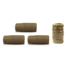 호미닷컴 녹화마대 20cm x 20m 3p + 녹화끈 3mm, 1세트