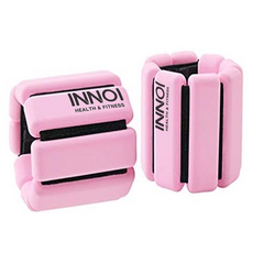INNOI 矽膠負重手環 腕帶腳踝沙包 2件組, 粉色, 450g