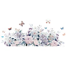 멜란느 식물원 포인트 스티커 시트지, J 타입