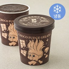 LUKT 초코퍼지 젤라또 (냉동), 1개, 1개입, 474ml