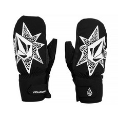 VOLCOM VCO NYLE MITT 手套 VA204GL801BK, 黑色的