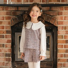 OWLEYBARN 女童Lala粗花呢緹花短褲