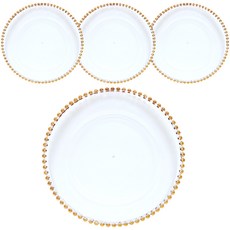 金色擺盤 32cm, 1入, 4個