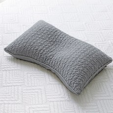 Palm Decor 涼爽涼感蕎麥枕 基本款, 深灰色