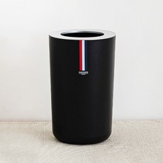 Parisien 開放型垃圾桶 圓形 20L, 黑色, 1個