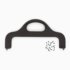 HAPPY BEARS 手提式木製口金框, 1個, 棕色