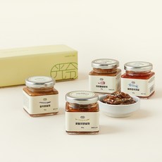 광령 샘플러 젓갈 80g x 4종 세트, 1세트