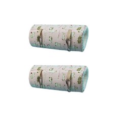 넘나 포근한것 햄스터 기니피그 다람쥐 패턴 둥지 S, 스몰핑크캣, 2개