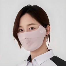 BIAN 防曬運動面罩, 粉色, 1個