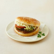 프레시오늘 신선냉장 우리야채 한돈 오리지널 수제버거, 160g, 1개