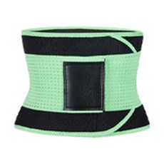 알로데 피트니스 압축 탄성 복부 벨트, 1개, 그린