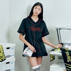 랩 LAP X KIA타이거즈 여성용 앞판 자수 베이스볼 져지 AQ2GT462
