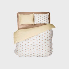 러움 슬립모먼트 허그미베어 고밀도 사계절 이불커버