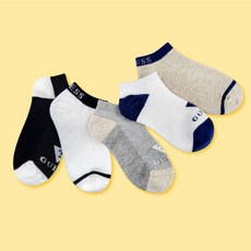게스키즈 아동용 로고믹스 스니커즈 양말 5종 세트 GS-K09