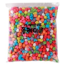 Playcorn 心形美術教具, 綜合色, 1袋