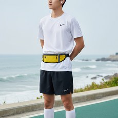 미다미 프리미엄 초경량 3포켓 빅사이즈 스포츠 방수 러닝벨트 1631, 옐로우, 1개 옐로우, 1개