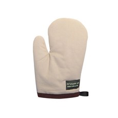柔軟粉彩烤箱手套, 淺褐色的, 1個