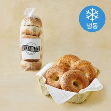 PICK A BAGEL 세서미베이글 (냉동), 113g, 1개, 6개입