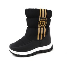 童款拉鍊保暖內刷毛雪靴