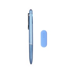 liflin 金屬施華洛世奇可擦式3色筆 0.4mm, 藍色, 1個