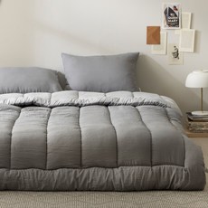 BONNIE LOUISE Pogeuni水洗雙面薄被套組