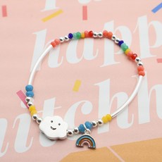 Bidangil 兒童用Pierre雲朵銀手鍊