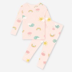 유니프랜드 여아용 프리컷 모닝 9부 내의 상하 세트