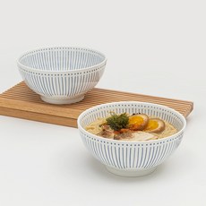 MAISON OBJET Moru 日式風格陶瓷麵碗 2件組 蒲公英款, 丹波波, 2個