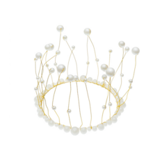 卡塔帕哈 珍珠皇冠蛋糕裝飾, 單一顏色, 1個