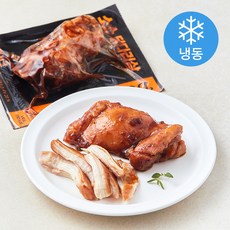 딜리스틱 소스 닭다리살 블랙저크 (냉동), 100g, 5개