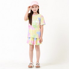 Kids Recipe 女童涼感透氣Lucky上下套裝