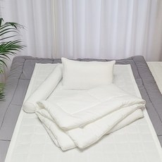 아띠블랑 모달 아기 침구 꿀잠 4종 세트, 화이트