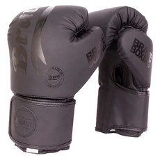 Brave 力量訓練拳擊手套, 1雙, 黑色