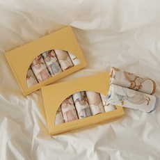 벨몽 유아용 미니 로열 블랭킷 5종 세트, 락킹홀스, 블루밍벌룬, 메리고라운드, 엔젤고라운드, 프로방스