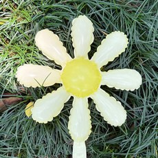 WOW PARTY KOREA 8瓣雛菊氣球 大, 黃色, 10個