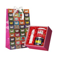 KUSMI TEA 茶禮盒 B款, Aquarosa茶葉 100g+Anastasia茶葉 100g+濾茶器+禮盒+購物袋, 1組