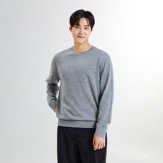 스파오 남성용 MERINO 라운드넥 풀오버 니트